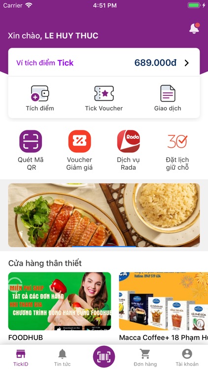 TickID - Cửa hàng thân thiết