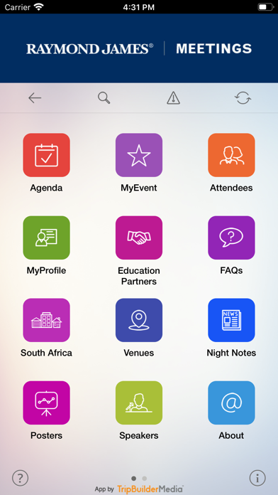 How to cancel & delete Raymond James Meetings from iphone & ipad 3
