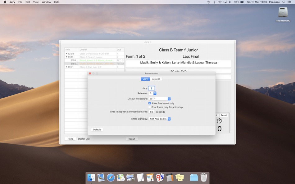 #5. Jury (macOS) By: UschuDo Softwaretechnik Dipl.-Ing. (FH) Uwe Schuss