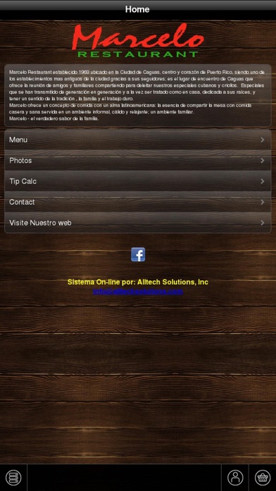 Screenshot #1 pour Marcelo Restaurant