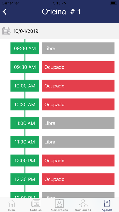 App screenshot