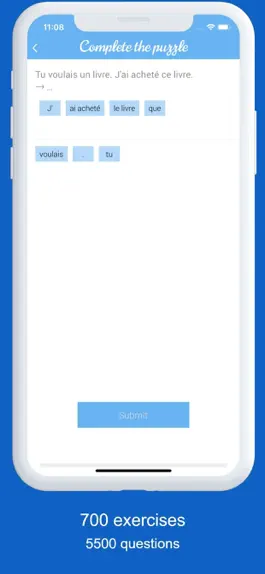 Game screenshot Dr French: French grammar apk