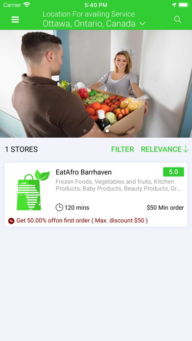 Screenshot #3 pour EatAfro Markets