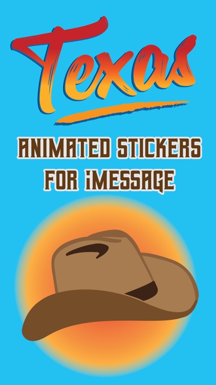Funny Texas Animated Stickers