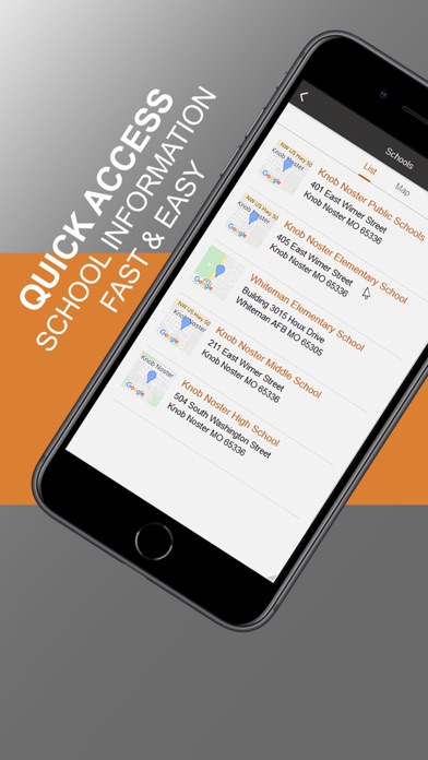 Knob Noster Public Schools iPhone screenshot 2 - Education app