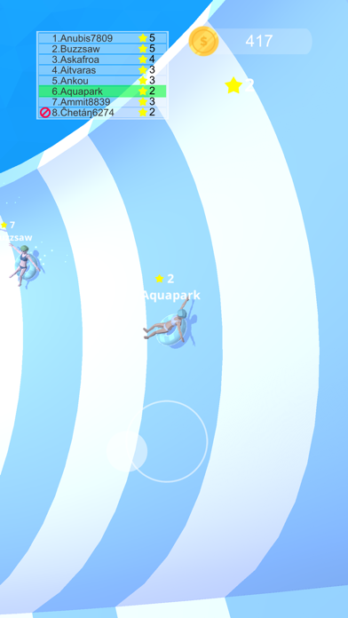 Screenshot #2 pour Aquapark Slide.io