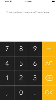 mean - statistics calculators iphone screenshot 1