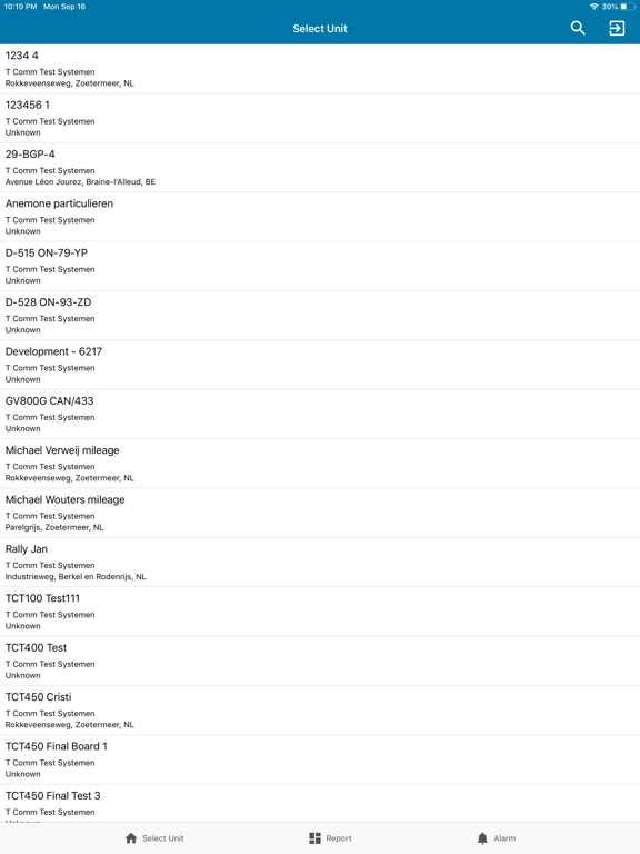 Screenshot #5 pour T Comm Telematics