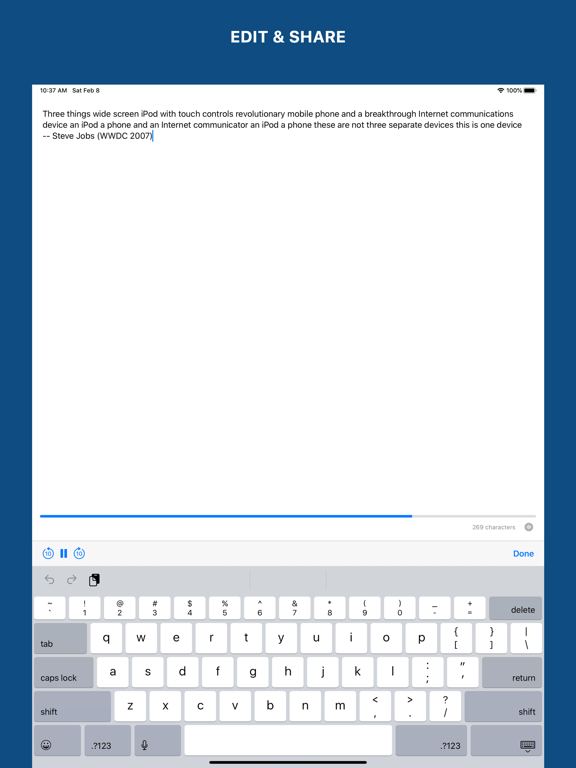 App screenshot