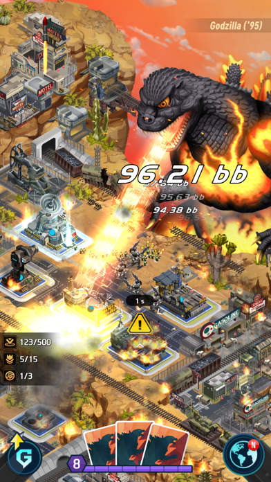 Screenshot #1 pour Godzilla Defense Force
