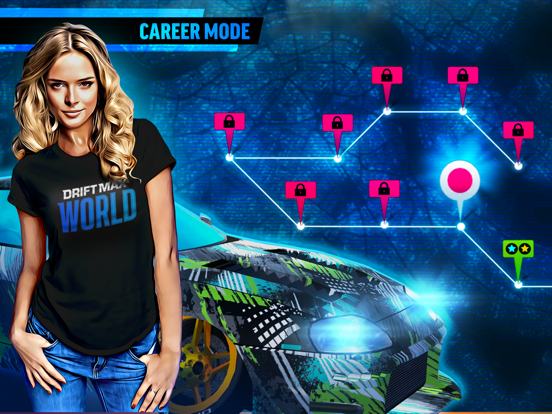 Drift Max World - Racing Game iPad screenshot