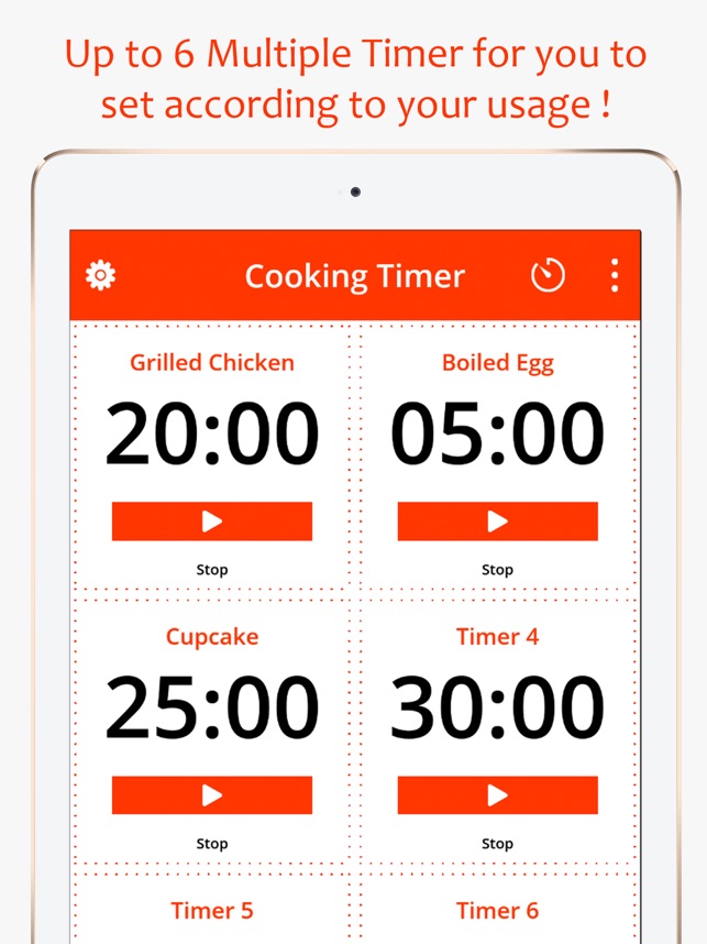 Kitchen Multi-Timer - Apps on Google Play