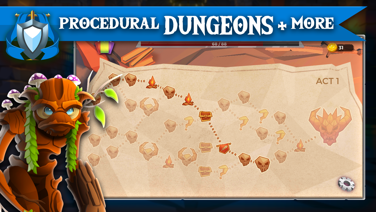 Dungeon Tales : RPG Card Game Hack screenshot 7 - iOS game interface