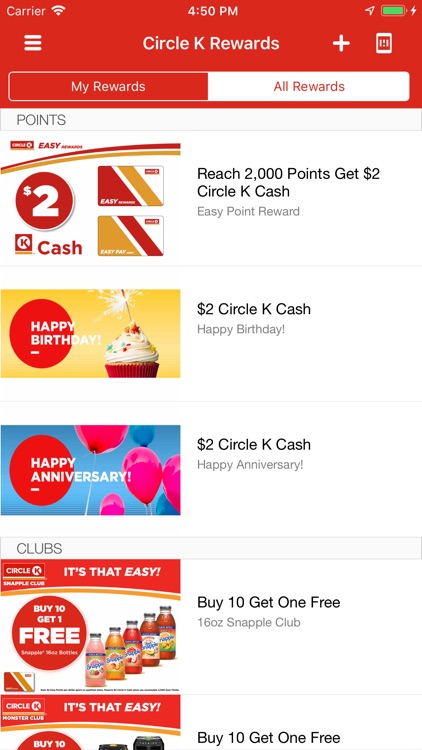 CIRCLE K Rewards