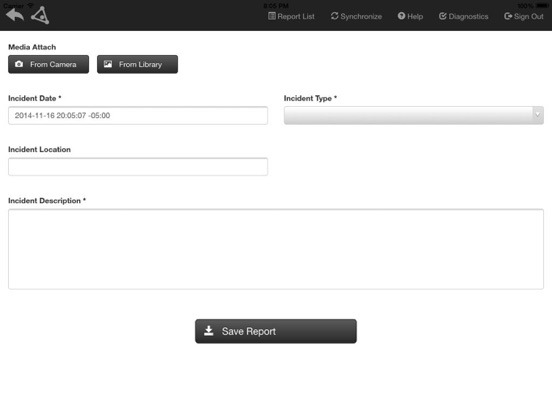 Screenshot #5 pour CIP Reporting Mobile