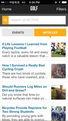 ACTIVE - Fitness Events screenshot 3