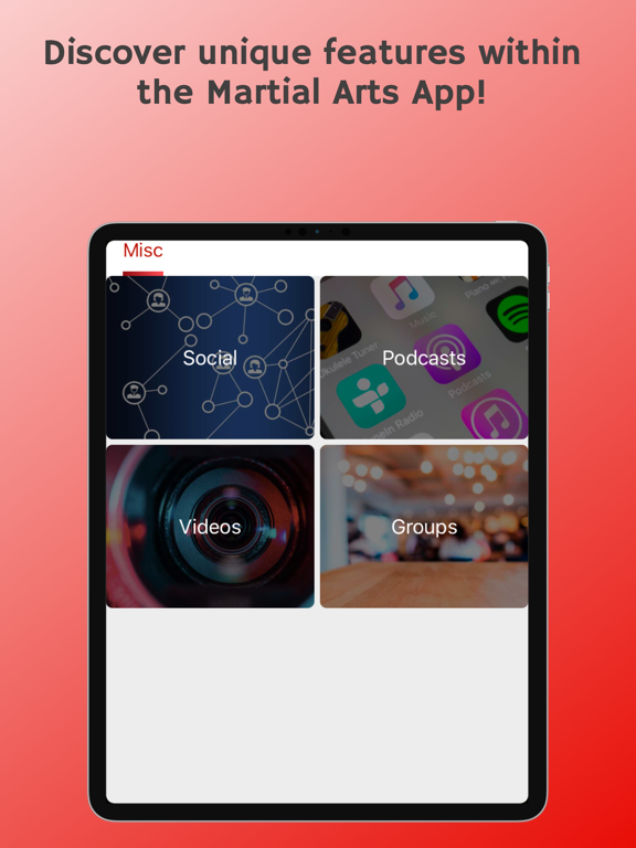 The Martial Arts App screenshot