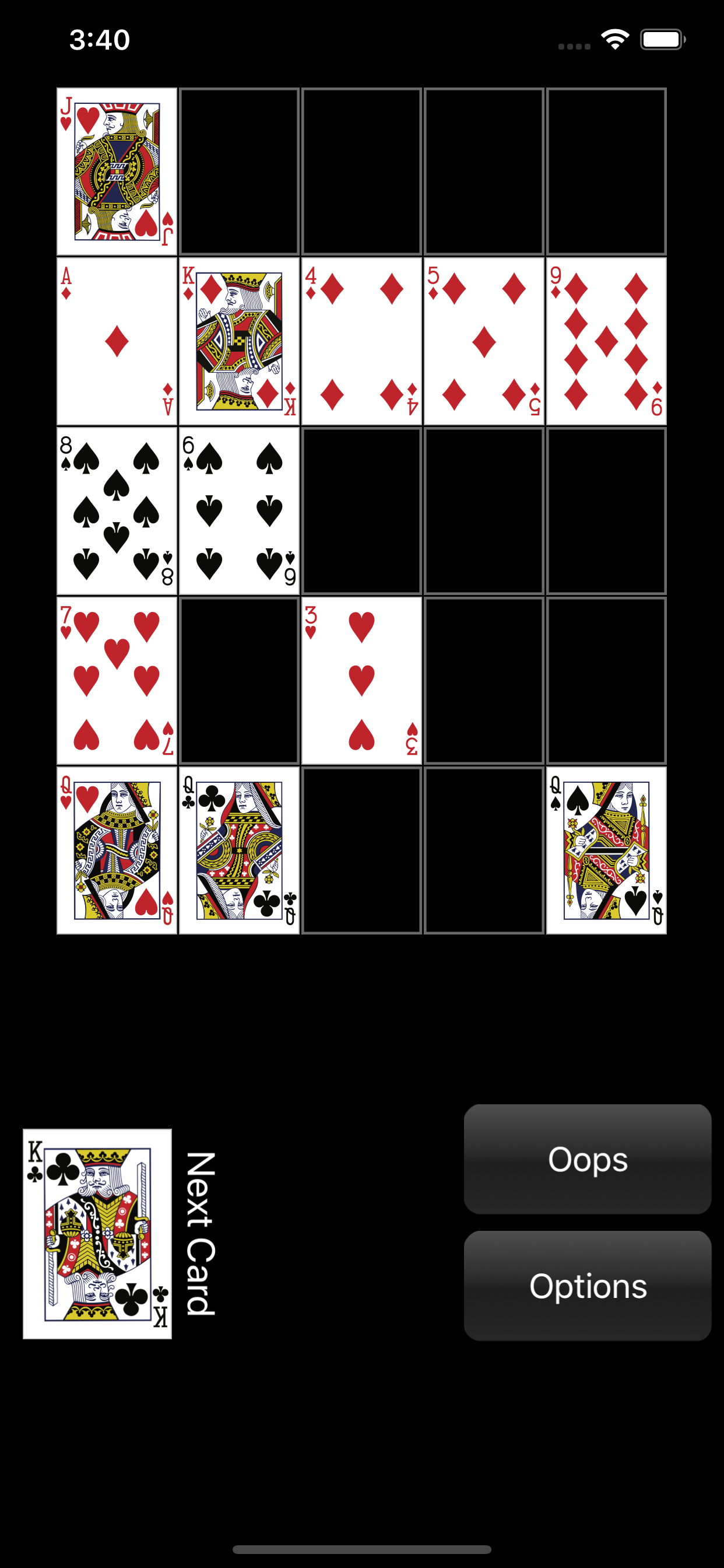Poker Square - Solitaire