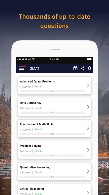 GMAT Practice test 2018