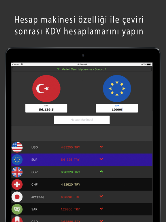 Screenshot #6 pour Döviz Çevirici