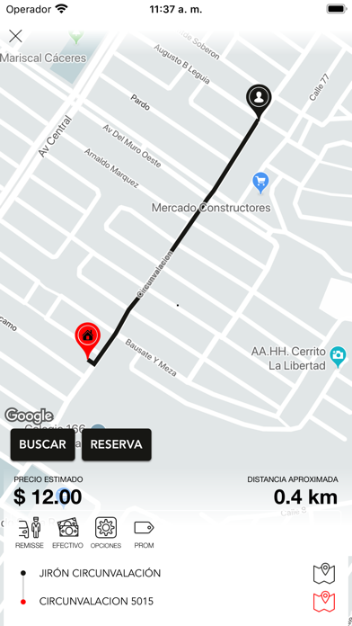 App screenshot