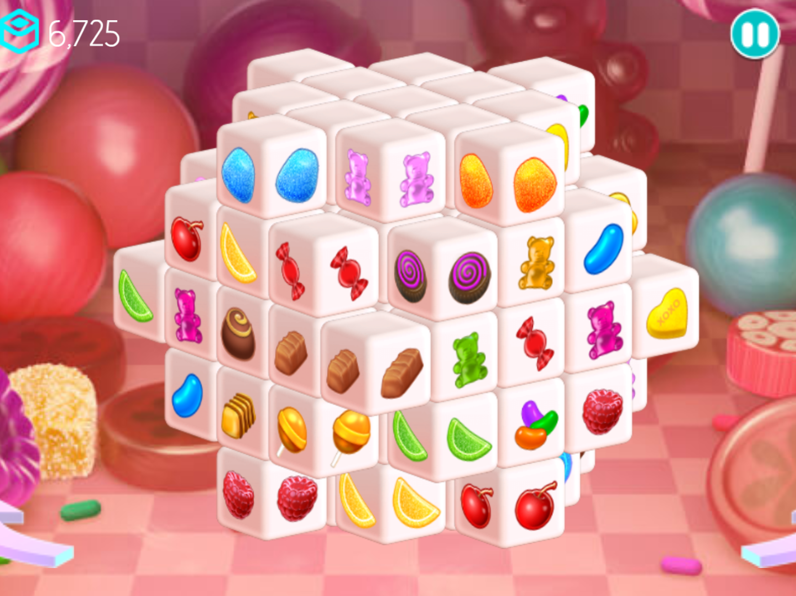 Candy Mahjong 3D - Match Quest