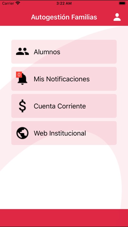 Autogestión Familias NSDV