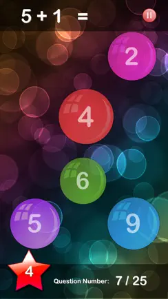 Bubble Maths Lite iPhone image 1