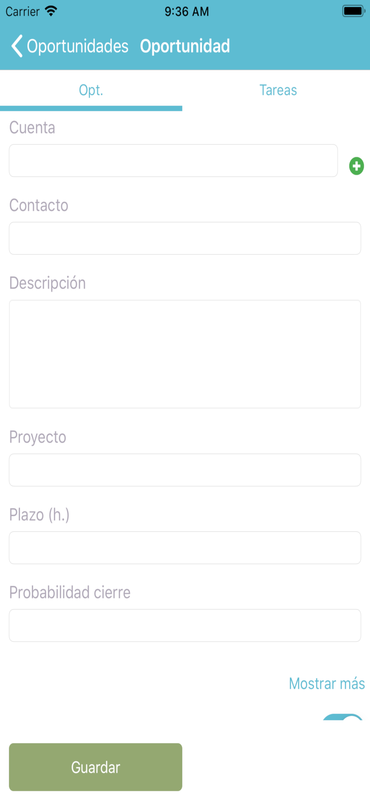 NUBBIX CRM screenshot 5