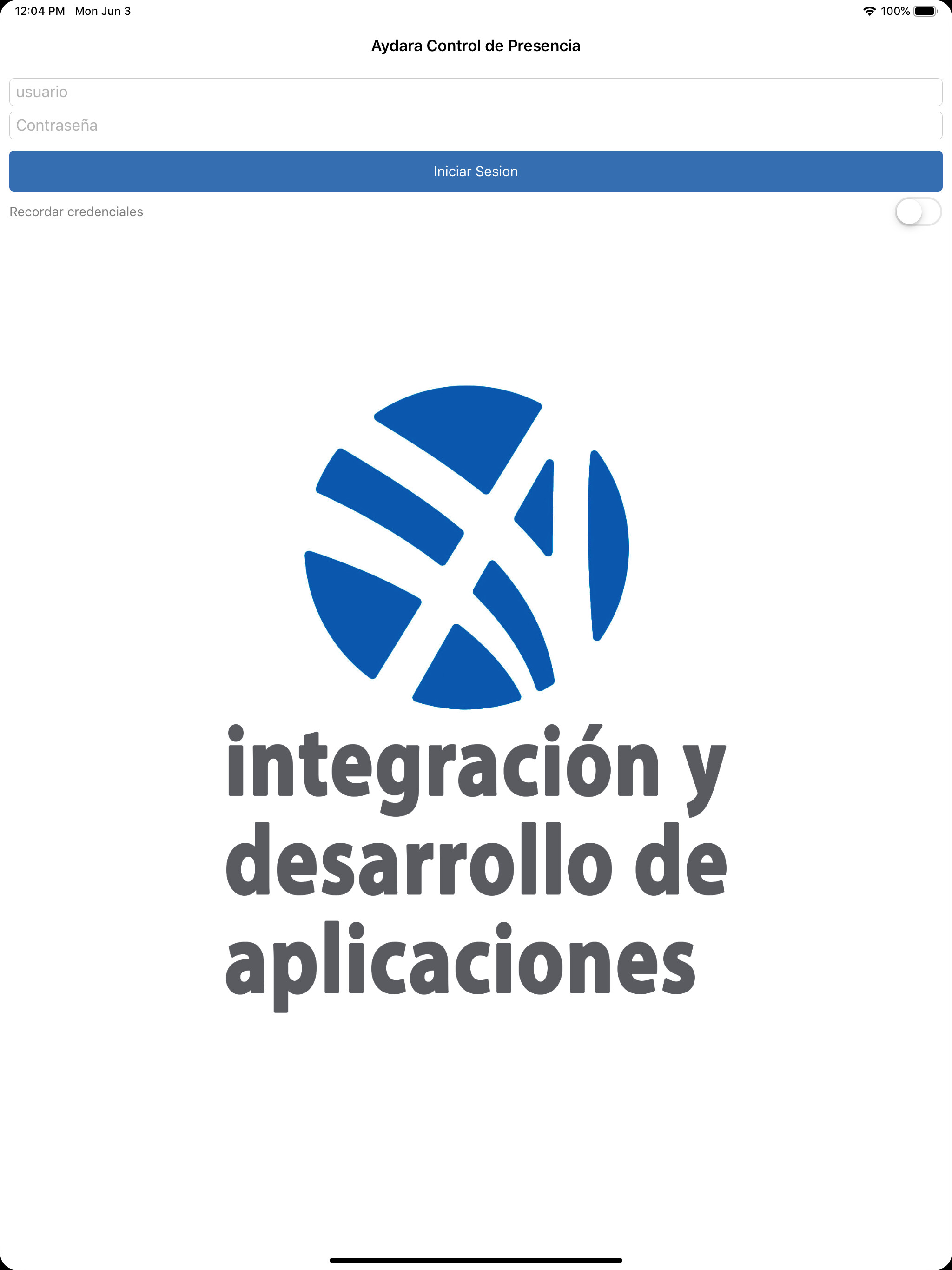 Aydara Control Presencia