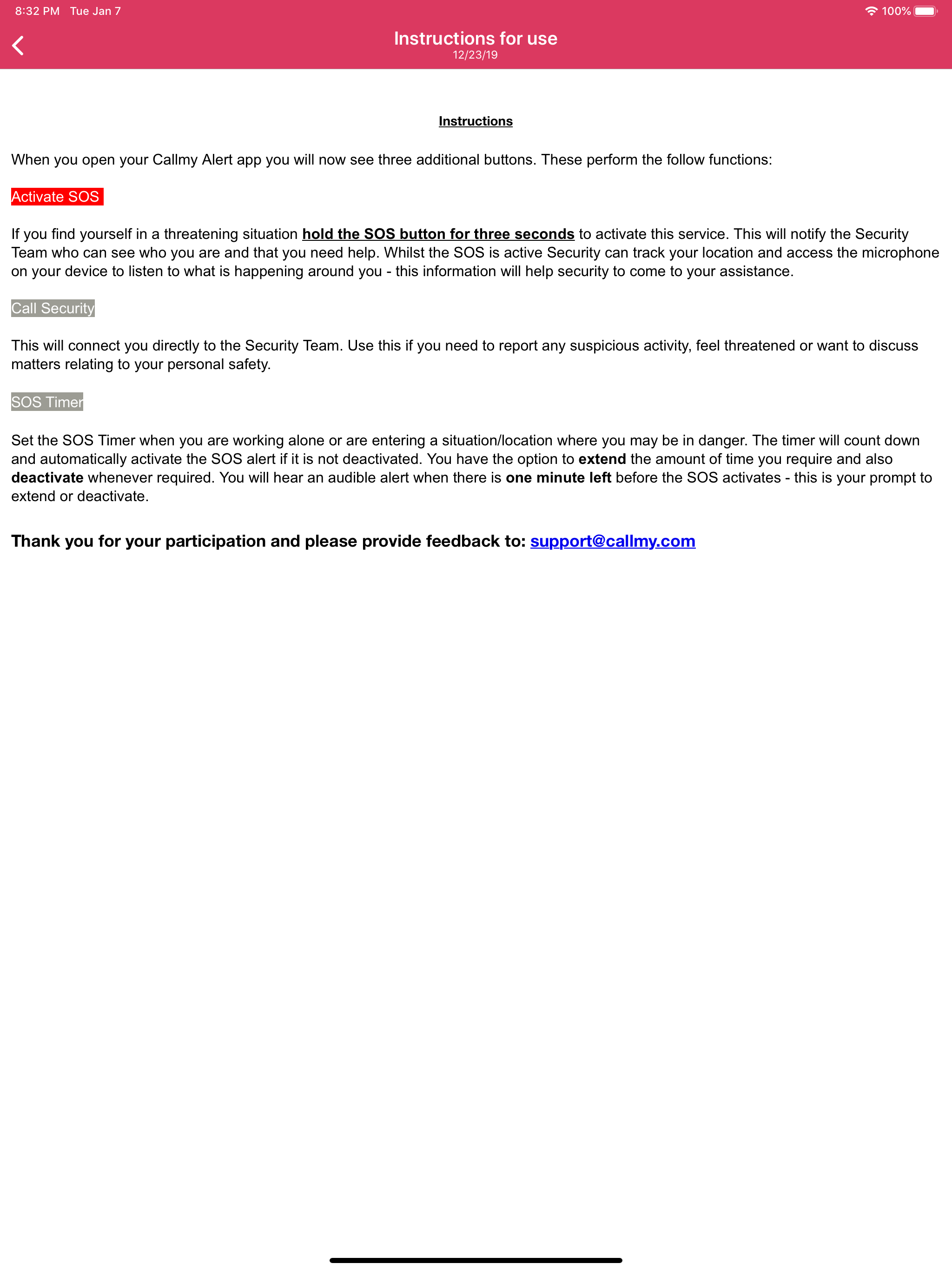 Callmy Alert screenshot 4