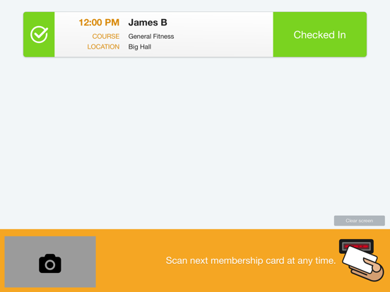 Check-In Kiosk app screenshot 2