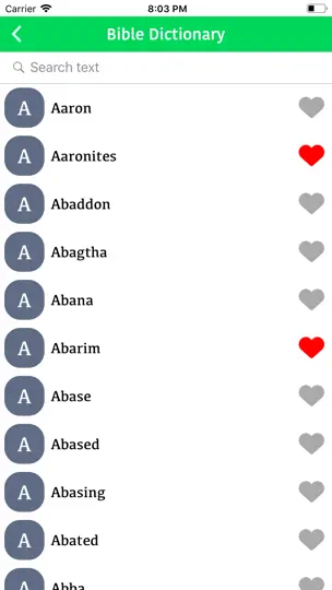 Bible Dictionary® iPhone Screenshot 2