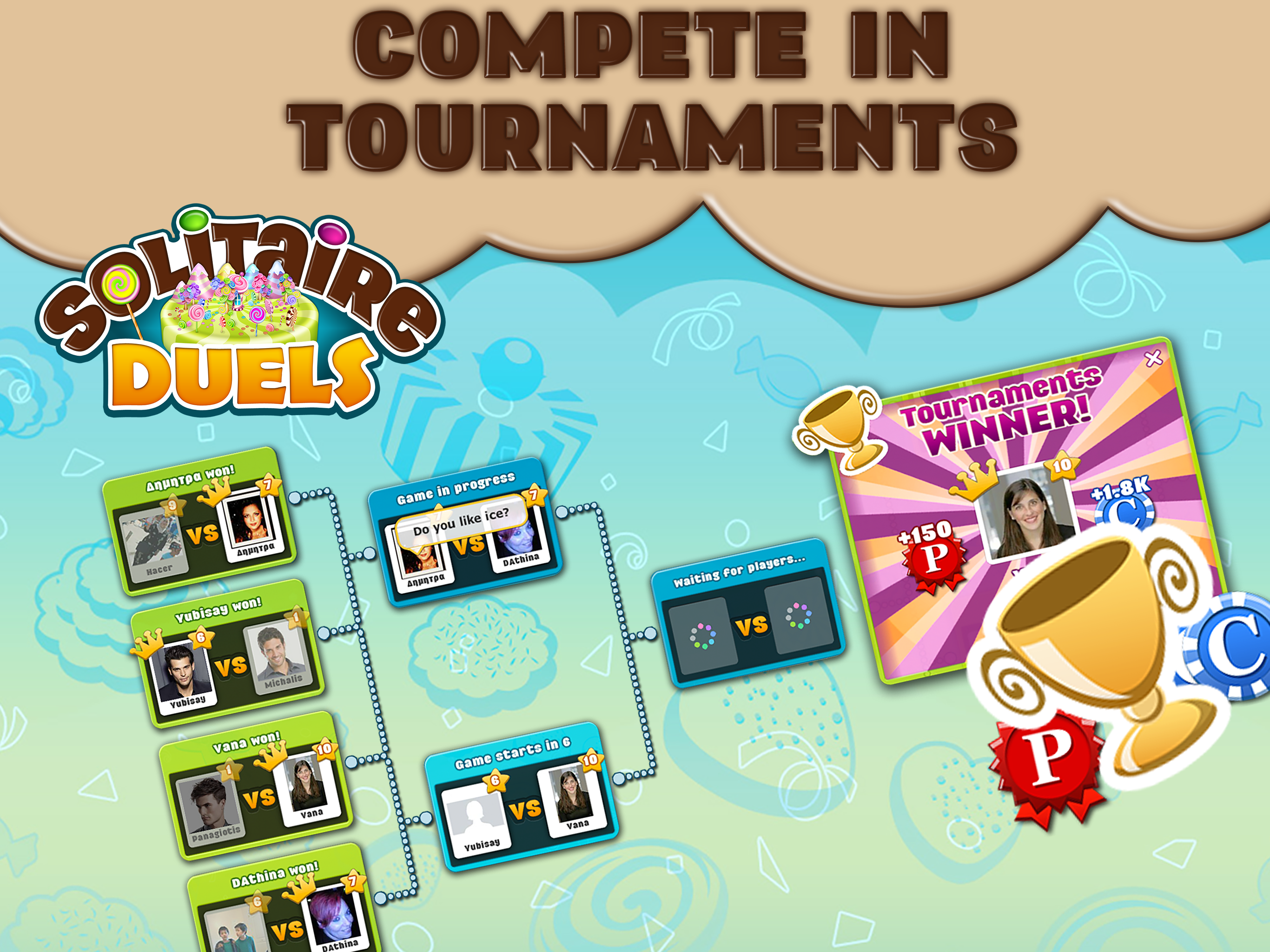 Solitaire Duels: TriPeaks Lite
