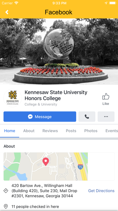 Honors KSU Screenshot 3 - AppWisp.com Honors KSU Screenshot 3 - AppWisp.com