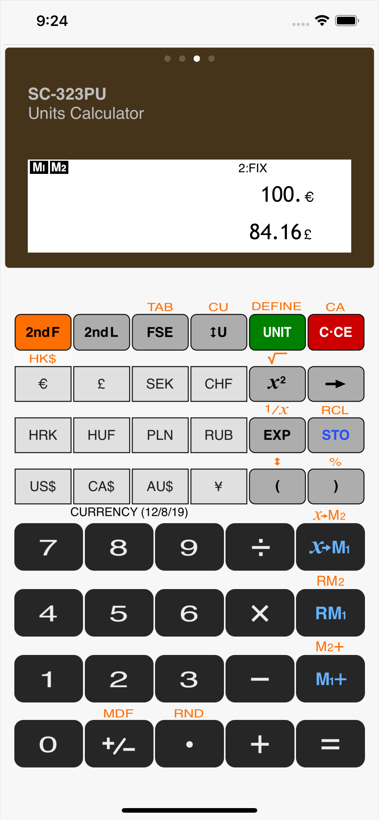 Calculator SC-323PU screenshot 6