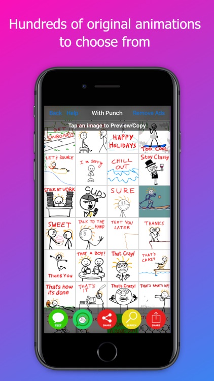 Stick Texting - Chat screenshot-0