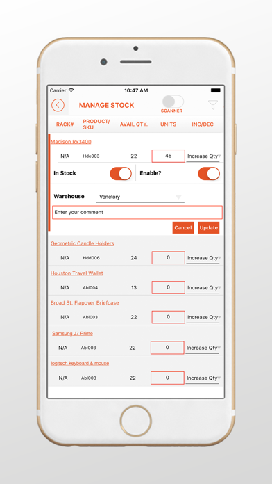 How to cancel & delete MageMob Inventory from iphone & ipad 2