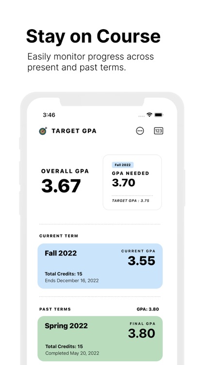 Target GPA: Grades Tracker