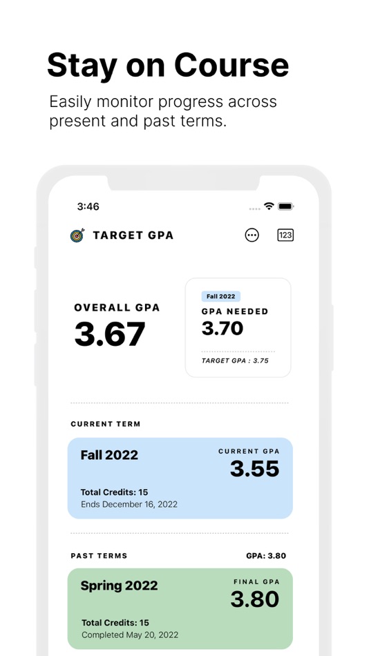 #2. Target GPA: Grades Tracker (iOS) 由: Owen Rector
