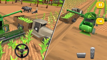 Village Farmers Plowing Harves screenshot 2