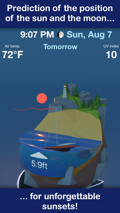 Beaches and weather Screenshot