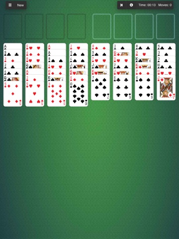 Screenshot #5 pour B6 Solitaire: 18 Jeux Classiqu