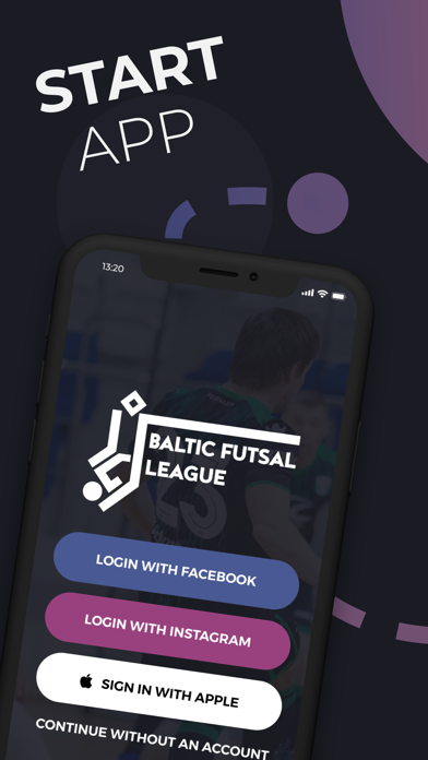 Screenshot #1 pour Baltic Futsal League