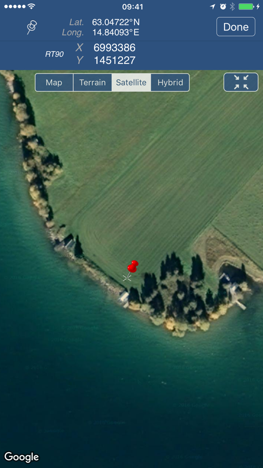 #1. Swedish Coordinates (iOS) Podle: Viatact AB
