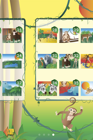 Animal Jigsaw Puzzle: Jungle - náhled