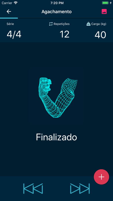 Pro-Treino Aluno Screenshot