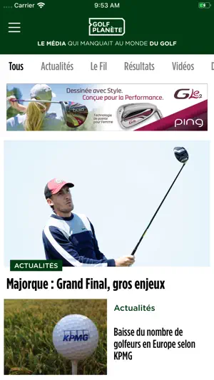 Golf Planète screenshot 3