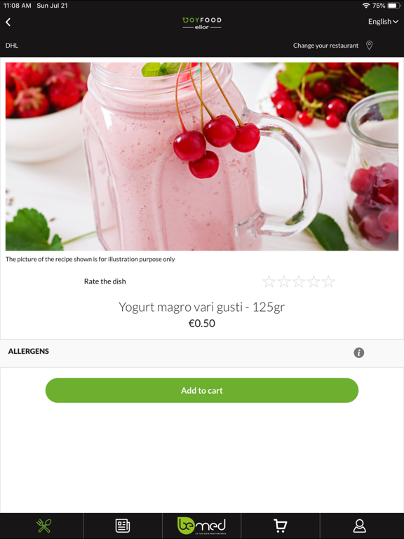 Joyfood iPad screenshot 9 - Food & Drink app