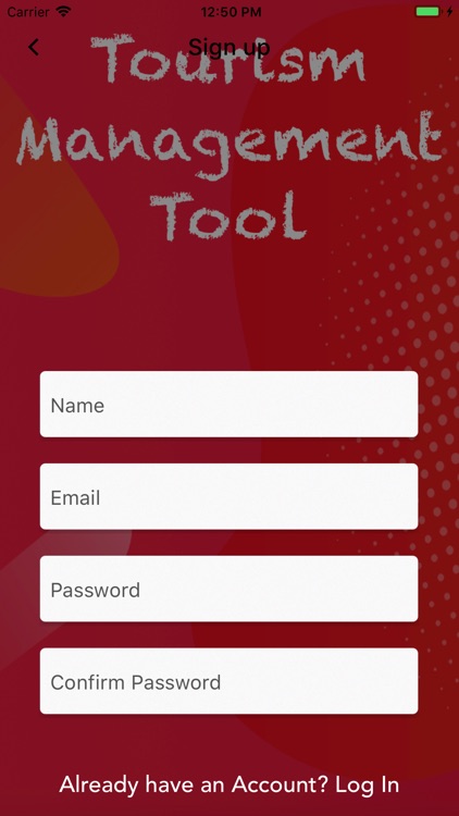 Tourism Management Tool
